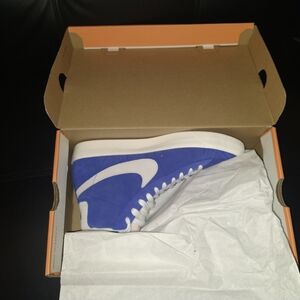 Men's Blazer Mid '77 Suede Blue